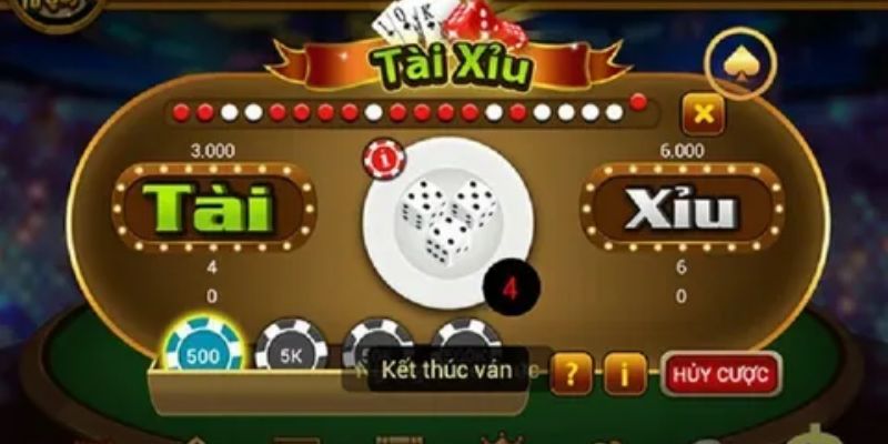 Các loại cược trong Game tài xỉu